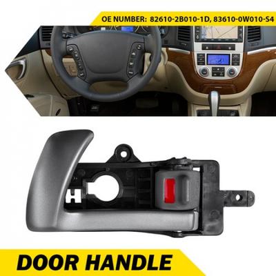 Driver Side Interior Door Handle For 2007-2012 Hyundai Santa Fe 82610-2B010-1D N