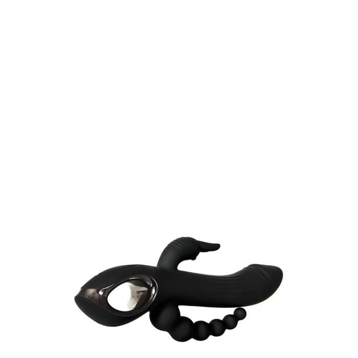 Vibromasseur - EVOLVED - Trifecta - Silicone - 3 moteurs - Étanche