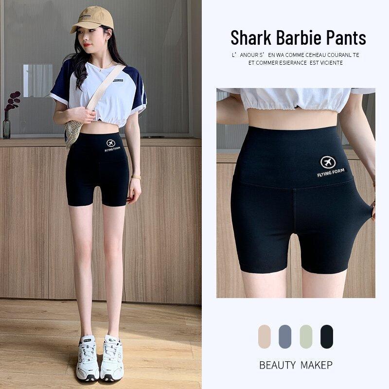 

High-Waist Summer Shaping Safety Shorts Large чёрный