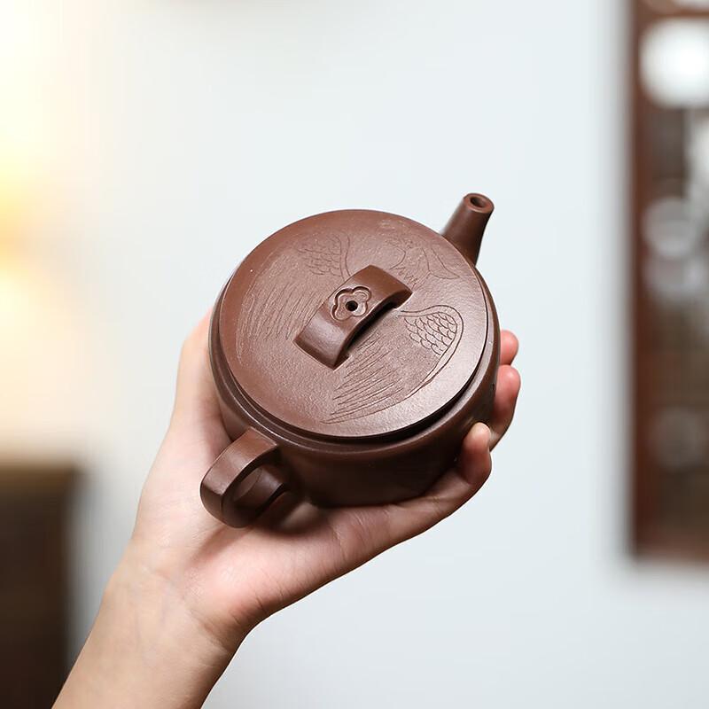 Yunyan Hand-painted Purple Clay Hanwa Teapot