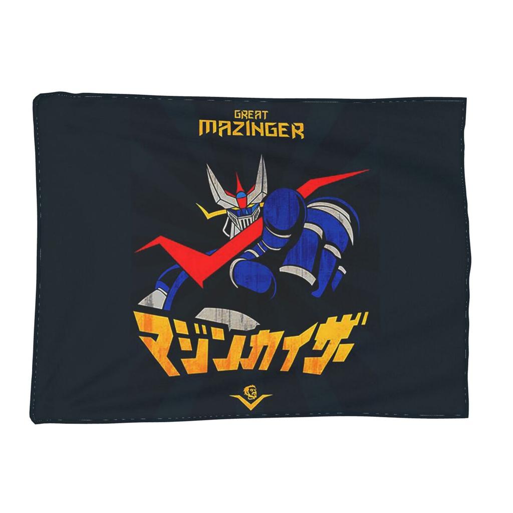 Mazinger Z UFO Robot Grendizer Blankets Soft Warm Flannel Throw Blanket Cover for Bed Living room Picnic Travel Home Couch