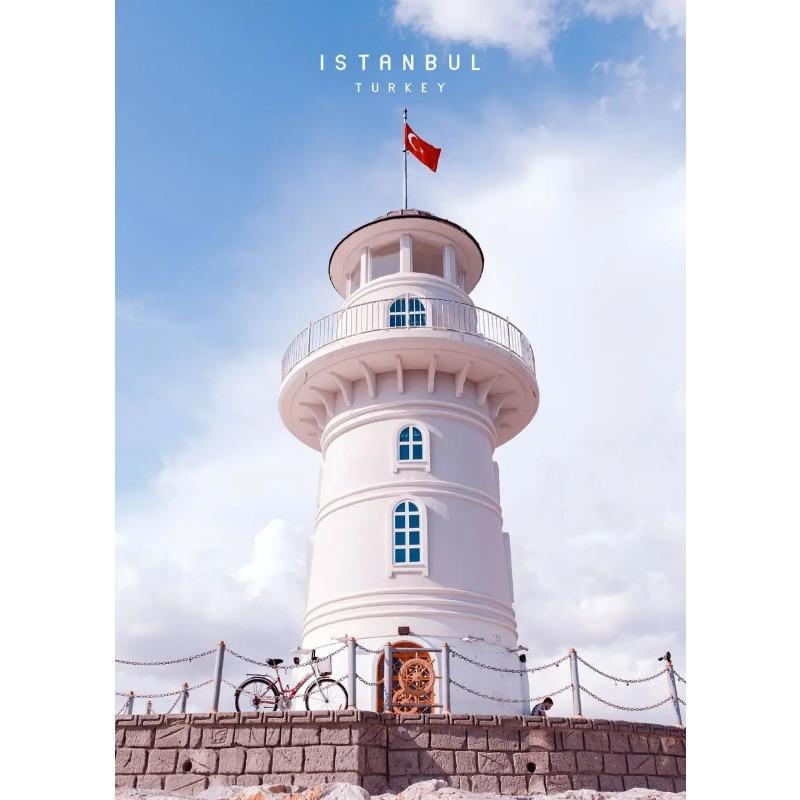 Istanbul Turkey Landscap Poster Print Mosque Sunrise Art Canvas Painting Tower Photo Bedroom Travel Wall Decoration Wall Picture