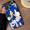 Anime S-Sonic H-HedgehogES Phone Case For IPhone 16 17 Air 15 14 13 12 11 Pro Max 16E Plus Fundas