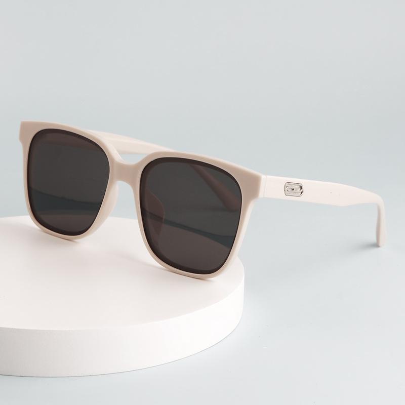 New Fashion TR Polarized Sunglasses Men's UV Protection Glasses Women's Big Face Skinny Versatile Sunglasses Trend
