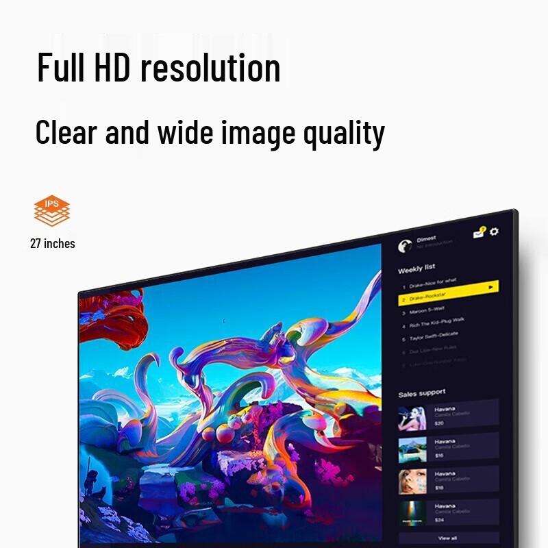 Lenovo Lecoo B2713E 27-inch Full HD Monitor CN plug (adapter included)