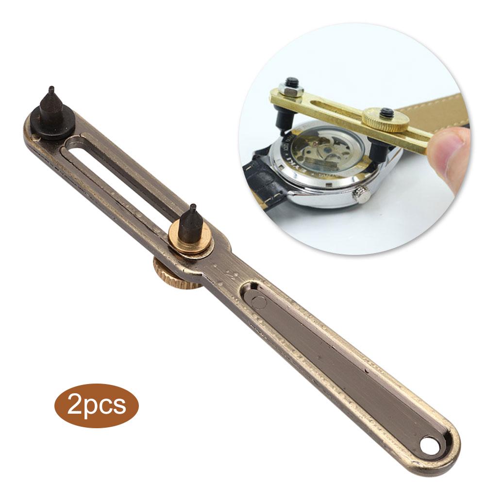 2pcs Watch Opener Two Feet Copper Watch Back Case Opener Repairing Tool