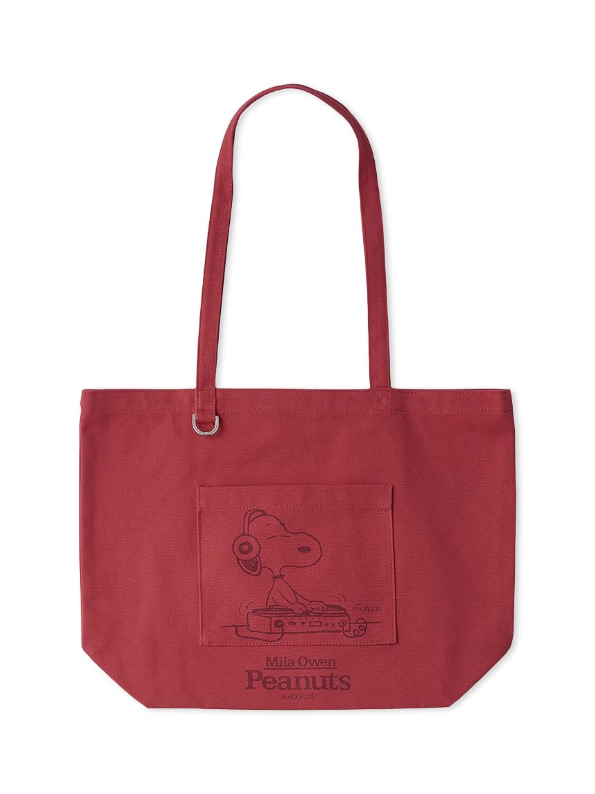 Сумка-тоут 09WGB261509 RED F [Mila Owen] PEANUTS RECORDSХолщовая Женская