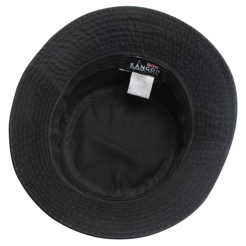 KANGOL KANGOL Emmerhoed, maat M SMOG (51), unisex, effen, katoen met merklogo, kg-100169215.