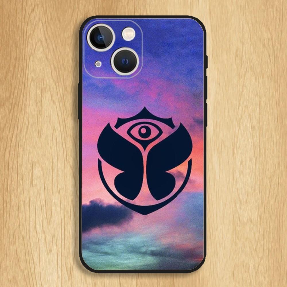 Tomorrowland Music Festival Phone Case For iPhone15,14,13,12,11,Pro,Max,Plus,Mini,X,XS,XR,8,7,6,S,Plus,SE Soft Black Case