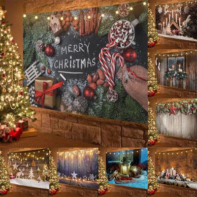 Christmas Theme Party Wall Hanging Tapestry Christmas Wall Hanging Tree Wall Hanging Gorgeous Christmas Tree Fireplace Gifts