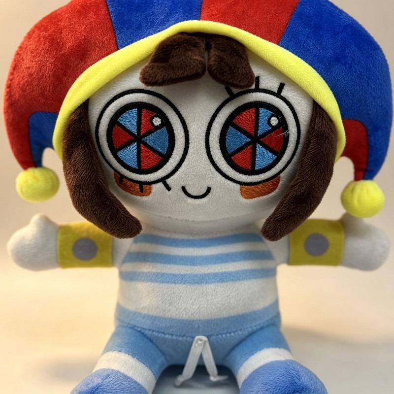New Anime Gangle Pomnis Plush Cute Kinger Queenie Plush Kawaii Soft Stuffed Anime Peripherals Plushie Doll Toy Gift
