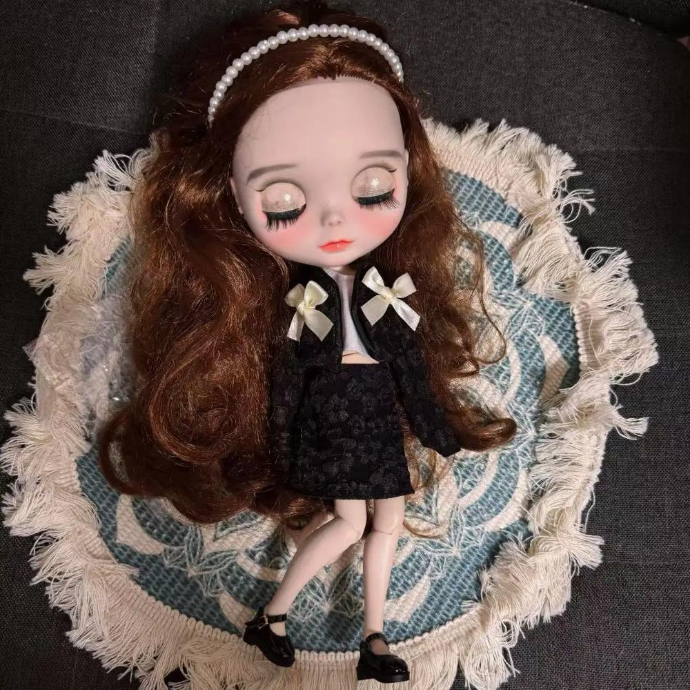 Mode 1/6 Blythe Puppen Outfit Niedlich Ersatzkleidung Blythe Puppen Kleidung Set Zubehör