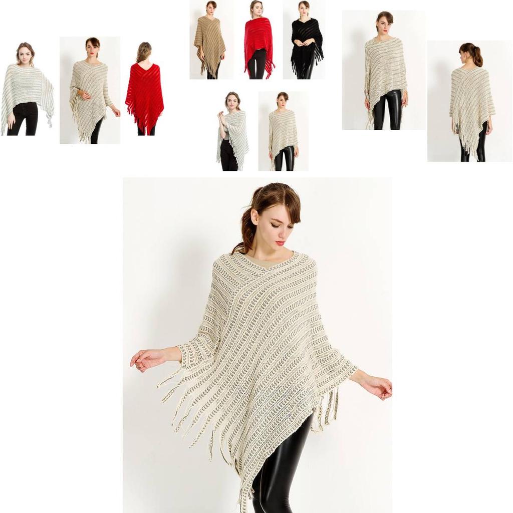 Stylish Winter Scarf And Poncho Versatile Knit Wrap For Women In Cozy Colors