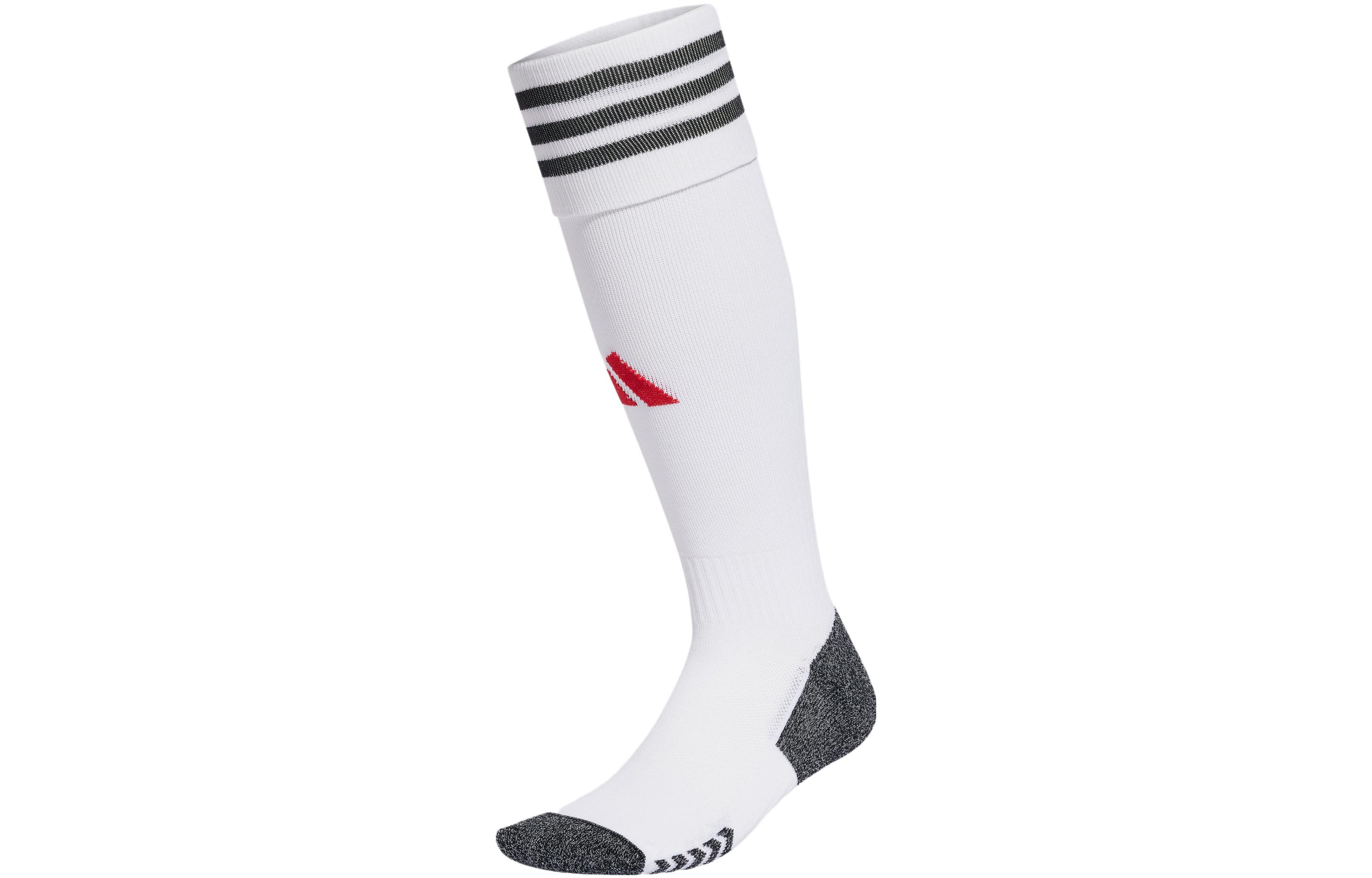 Adidas Soccer Socks Unisex White/Black/Red IW1694 2XS