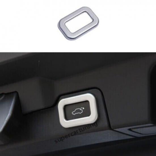 Matte Silver Tailgate Rear Door Switch Cover Trim For Range Rover Evoque 12-