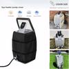 Inflatable Hot Tub Spa Insulated Pump Cover with Zipper Oxford Protection Pump Cover Heater Pump Winter Cover Outdoor Pool Parts