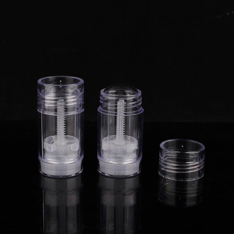 1 Pcs 40/75G Empty Balm Container Refillable Plastic Twist-Up Bottle For Diy Natural Crystal Deodorant Stick Cosmetics Tube
