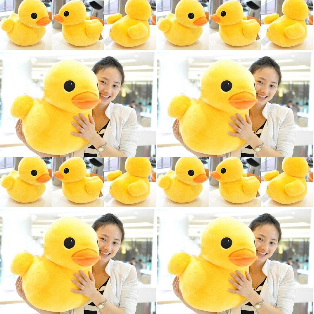 20cm 8" Lovely Yellow Duck Stuffed Animal Plush Soft Toy Perfect Pillow Gift