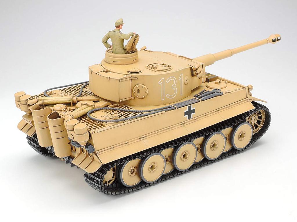 TAMIYA Военная миниатюра Серия Tiger I Очень ранний тип 1/35