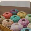 No. 7 Pure Cotton Silk Lace Yarn – Hand-Knitted, Strong Twist, Soft Half-Sleeve Crochet Yarn