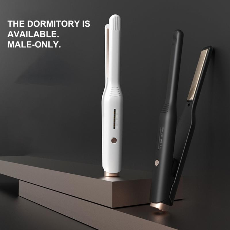 110V Professional Hair Straightener Short Hair Hair Styling Hair Curler Grooming Small Ceramic Flat Iron Women And Men