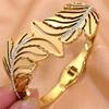 European and American Wide-faced Hollow Leaf Bracelet Niche High-end