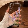 For Samsung Galaxy M13 M14 M15 M23 M33 M34 M53 M54 M55 Oil Painting White Daisy Flower Phone Case Clear Transparent Couple Cover