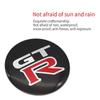 Capuchons de moyeu 4x56mm Logo GTR pour Juke Note Leaf Qashqai Tiida x-trail Teana Altima, accessoires de voiture, autocollant de Center de roue