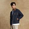 Jack & Jones Men's Fade-Resistant Denim Jacket