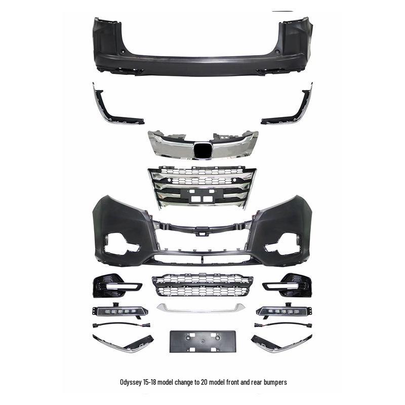 Wide Body Front Bumper Kit for 2015 Odyssey Japanese Spec Modification 20