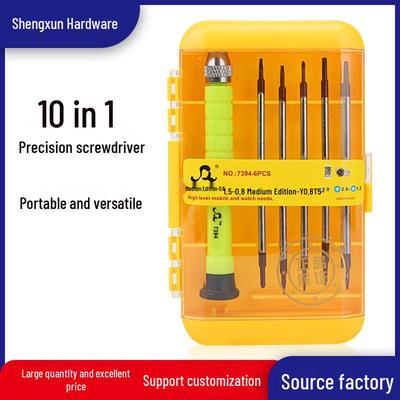 6-in-1 Precision Magnetic Screwdriver Set for Electronics Repair
