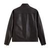 Autumn and winter men's warm leather jacket casual fashion versatile men's jacket leather jacket velvet leather jacket long sleeves