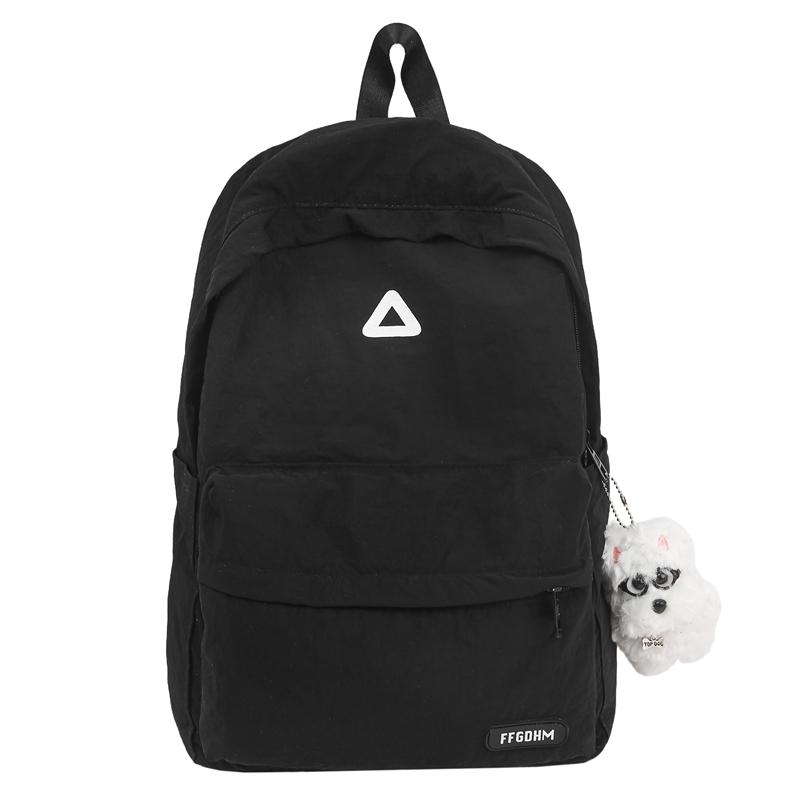 Junior High School Students Lightweight Schoolbag Women's Large Capacity Backpack