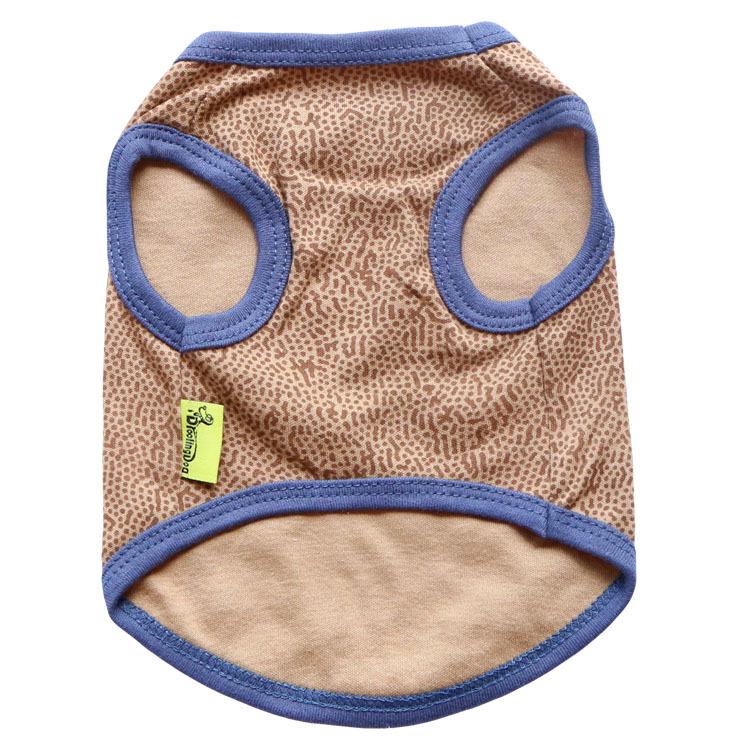 Pet Vest: Candy Color Polka Dot Terry Cloth for Small Dogs and Cats - Spring/Summer Wear