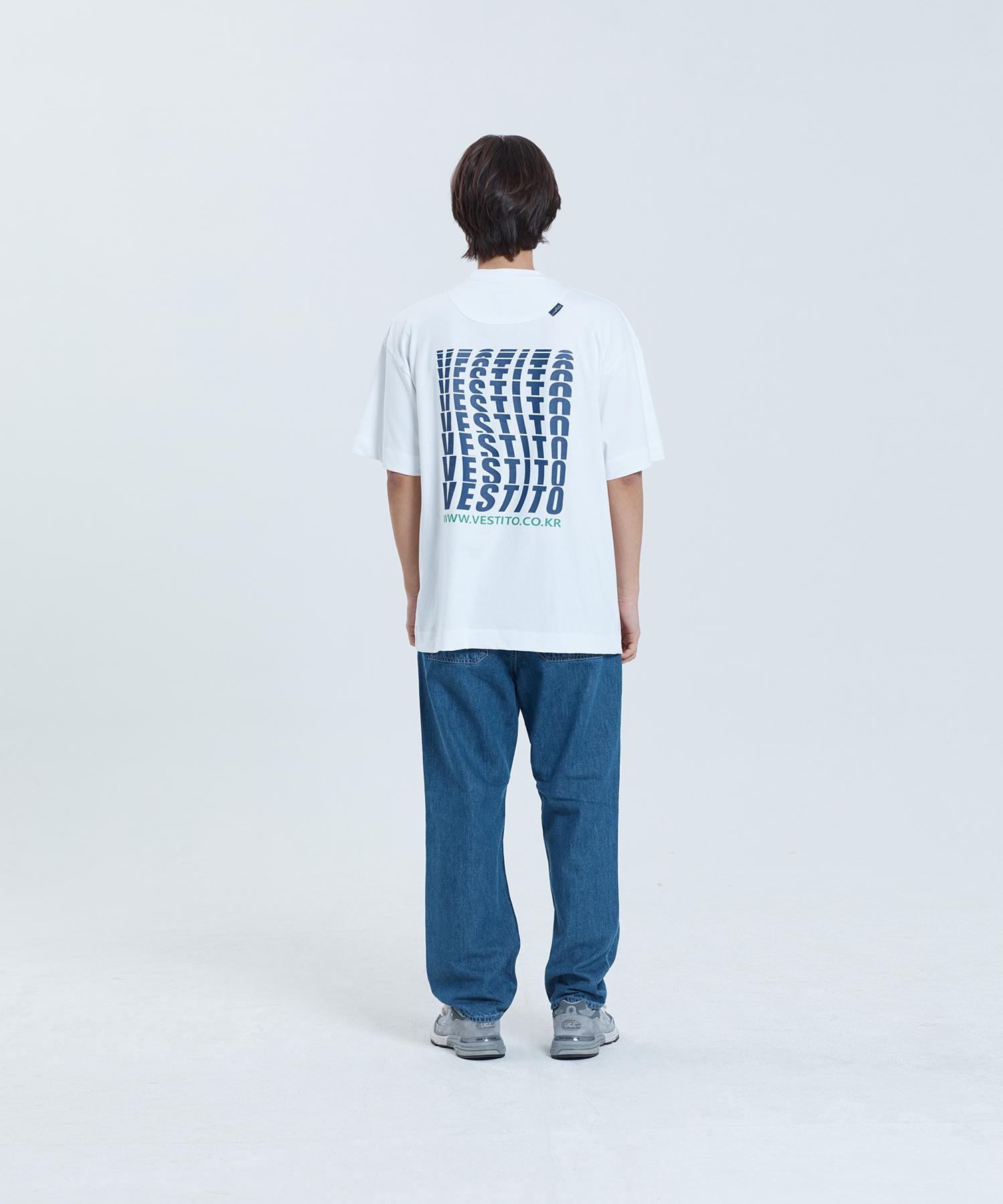 Bestitto Typography Due Ts (Typography 2 Ts) White/1(S-M)