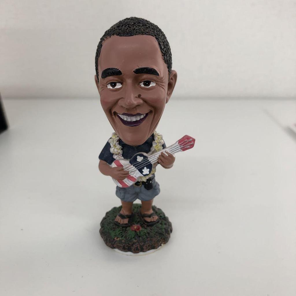 [USED] Barack Obama figure with ukulele
