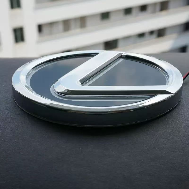 Autocollant Logo Phare LED 5D pour Voiture Emblème Arrière Badge pour Lexus ES250 ES300 ES350 IS250 IS300 RX300 RX330 NX GS GX a - Véhicule Auto De II1