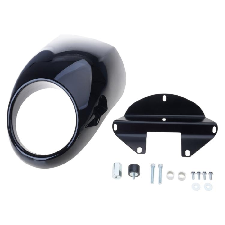 

For 883 XL 1200 Motorbike Headlight Fairing Front Cowl Fork Mount Cover 1