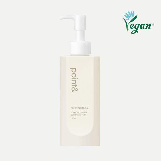 *All ingredients are vegan* Point and Soy Cleansing Milk 230ml