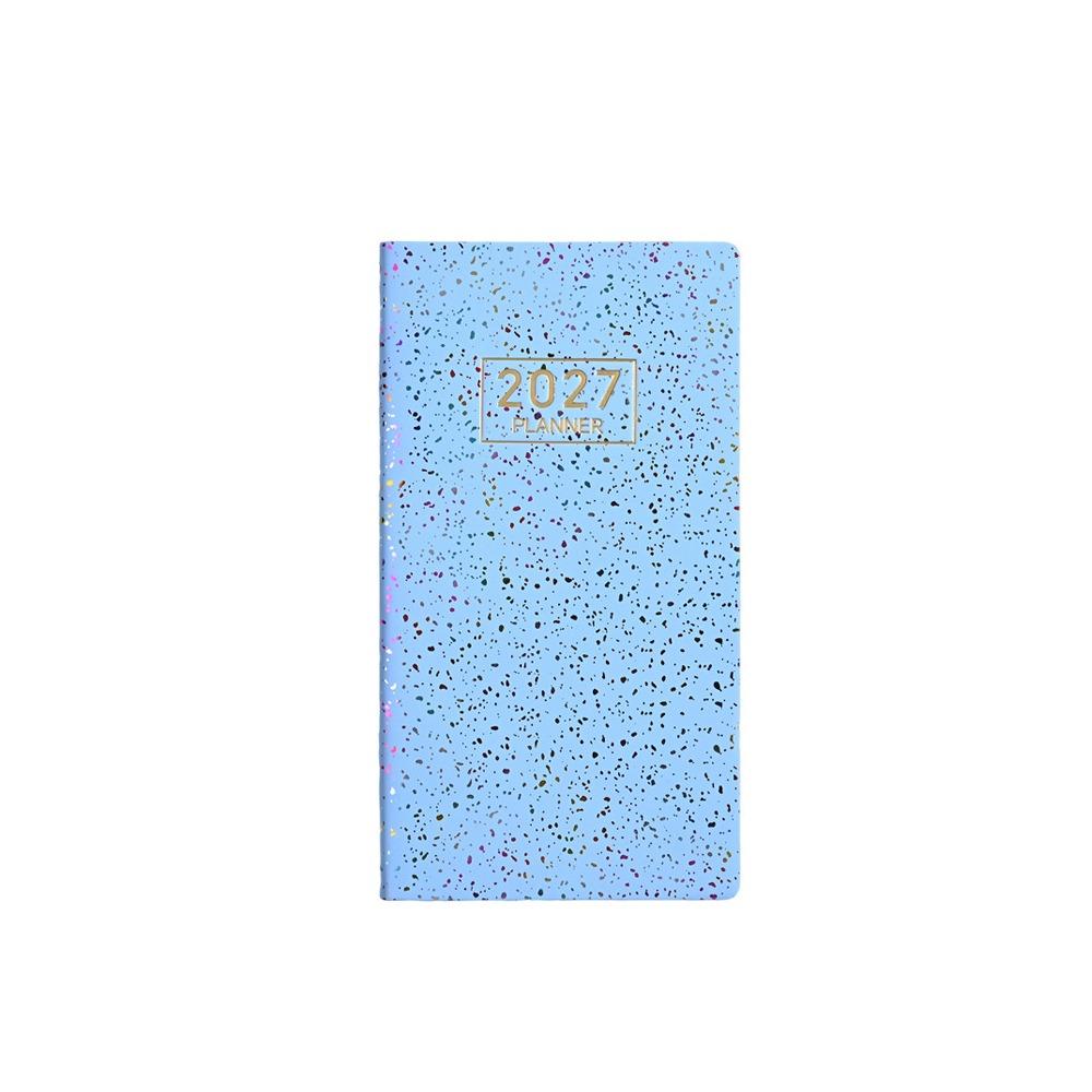 Multicolor 2027 Planner Portable Weekly Planner Gifts Agenda Notebook Daily Scheduling Blue