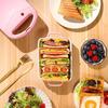 Tostapane e Griglia Multifunzione per Sandwich da Colazione - Compatto per Pane, Pancake e Pasti Leggeri