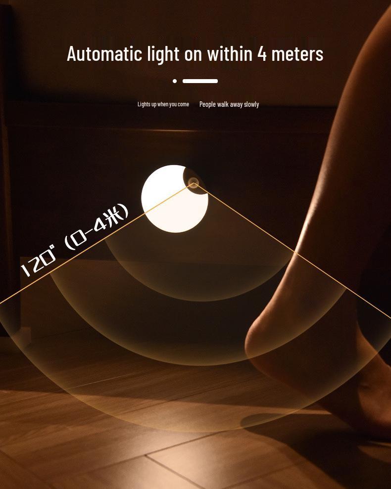 Smart Wireless Motion Sensor Night Light for Home & Wardrobe