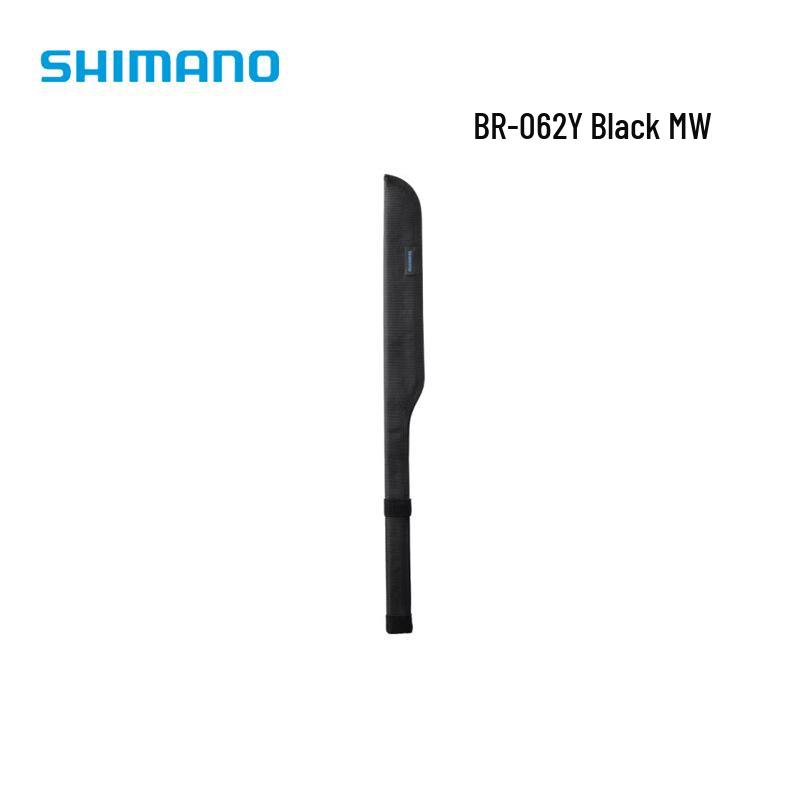 

SHIMANO BR-062Y Lure & Ice Fishing Rod Tip Protector - Portable Rod Cap Medium Wide (4.5*55cm) чёрный