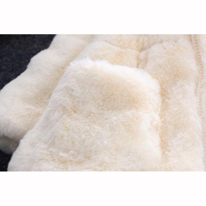Baby Girls Jacket Autumn Winter Warm Fur Coat Girls Christmas Princess Outwear Fashion Children Clothing