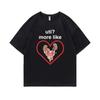 Funny UTI? More Like U + I Meme Print Tshirt Summer Unisex Casual Loose Tee Shirt Unisex Oversized Tees Male Fashion Cotton T-shirt