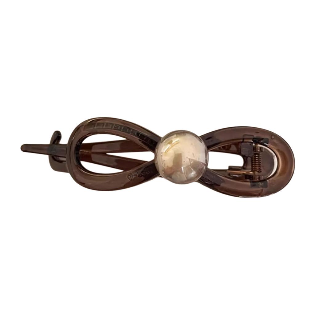 Twist Hair Clip for Women Girls Premium Leopards Print Bowknot Hairpin Stylish Everyday Hair Grip For Women Girls