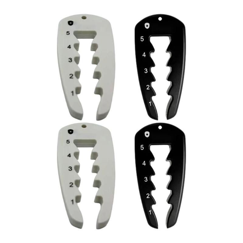 2Pcs Golf Seat Height Adjuster Height Measuring Device Adjustable Golf Tees Height Tool Precisions Tees Height Setter