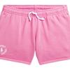 Polo Ralph Lauren Logo Elastic Drawstring Embroidered Shorts Kids shorts Pink CWPOSHOGBQ20096-650