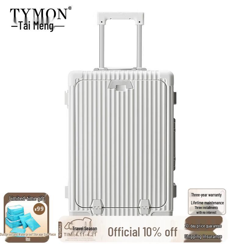 Tymon Smart Front-Opening PC Carry-On Luggage 18 inches