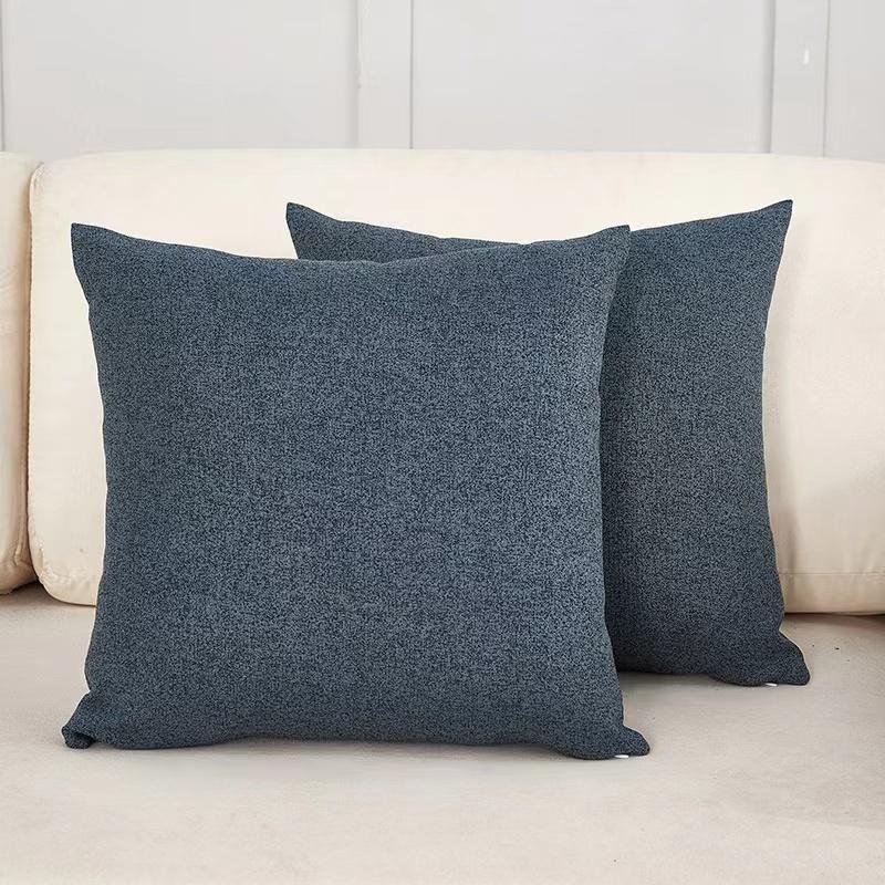 Solid Nordic Style Home Decoration Fluffy Soft Living Room Sofa Pillow Cover Cushion Cover Suitable For Office Bedroom Car